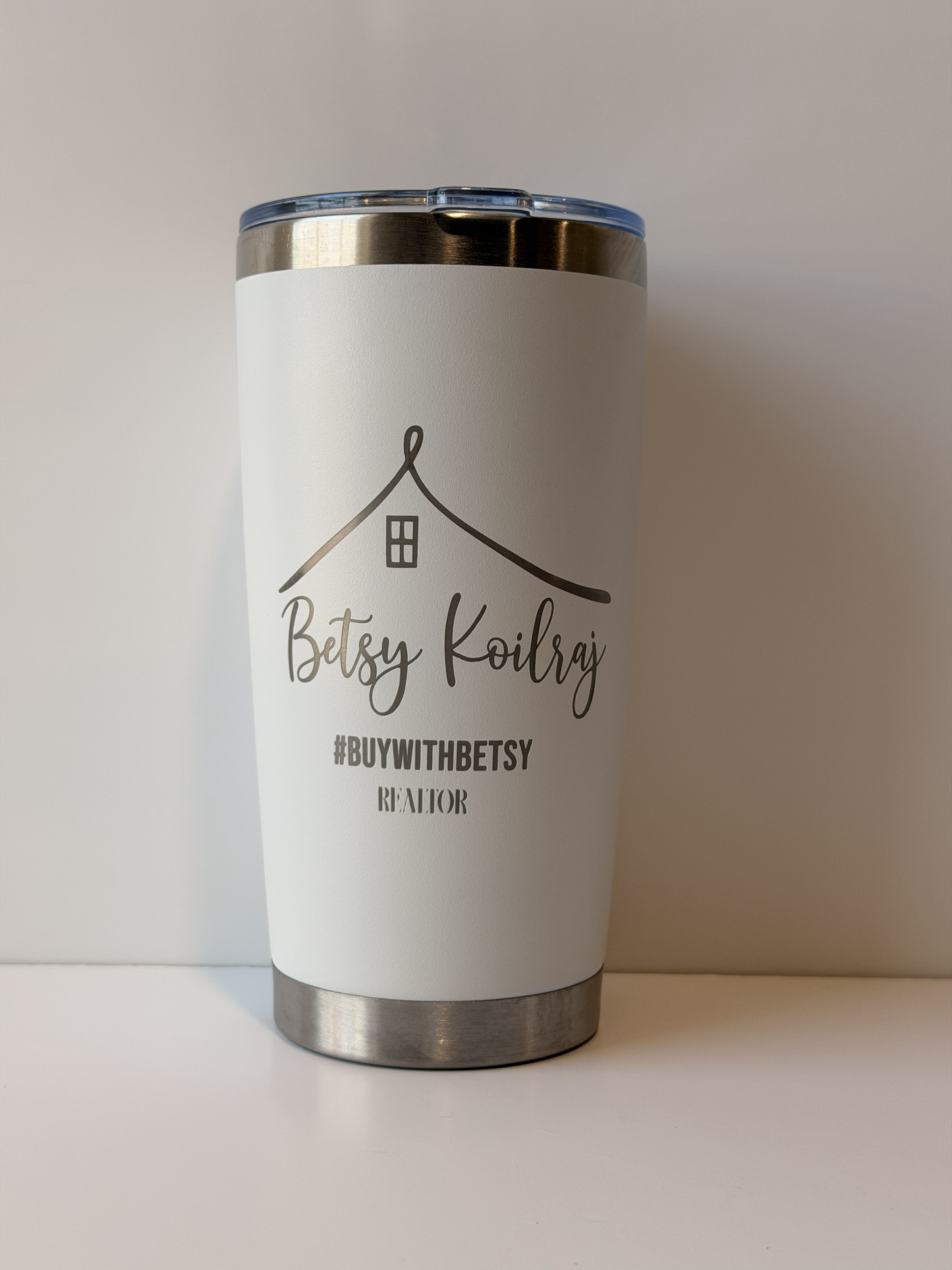 Custom Laser-Engraved Tumbler | Personalized with Your Logo