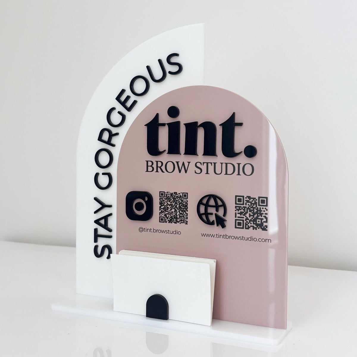 BRANDED – Custom QR Business Display